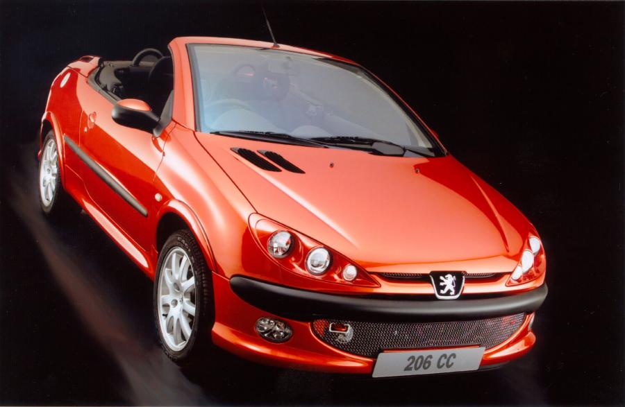  Peugeot 206 CC 2001 года  (фото 6 из 16)